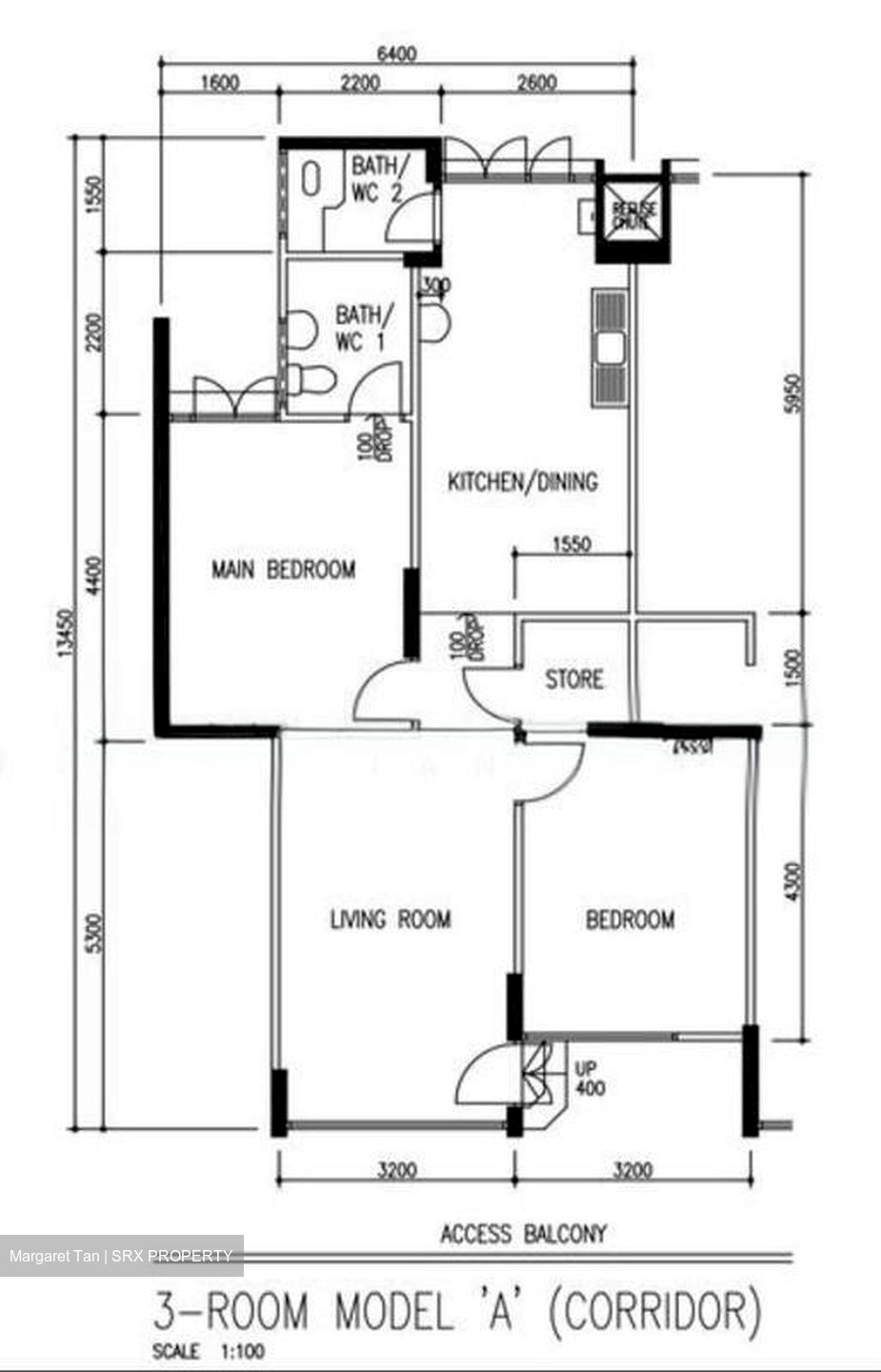 Blk 284 Tampines Street 22 (Tampines), HDB 3 Rooms #502656581